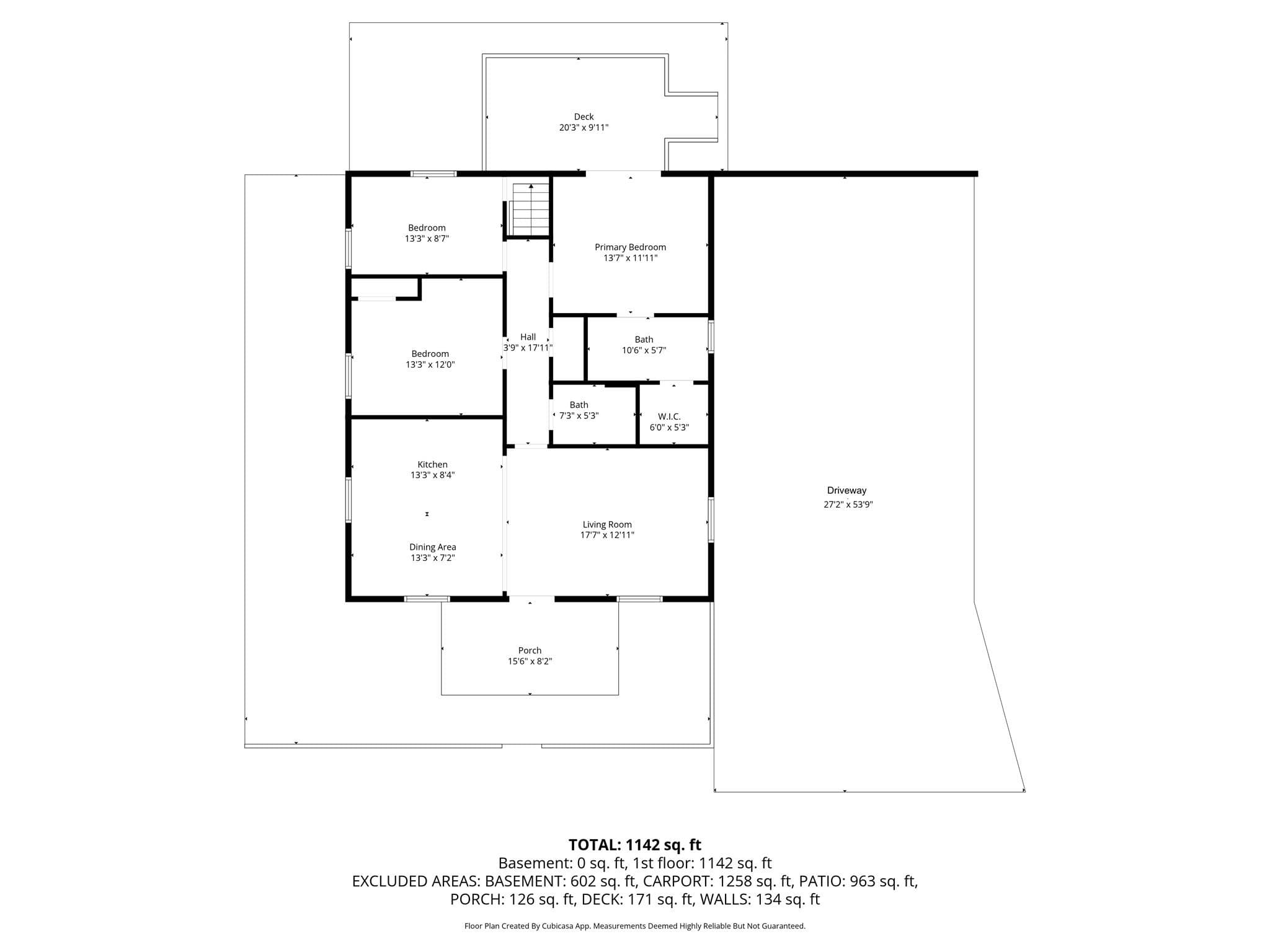 Floor plan - 2942 Reid Avenue, Charlotte