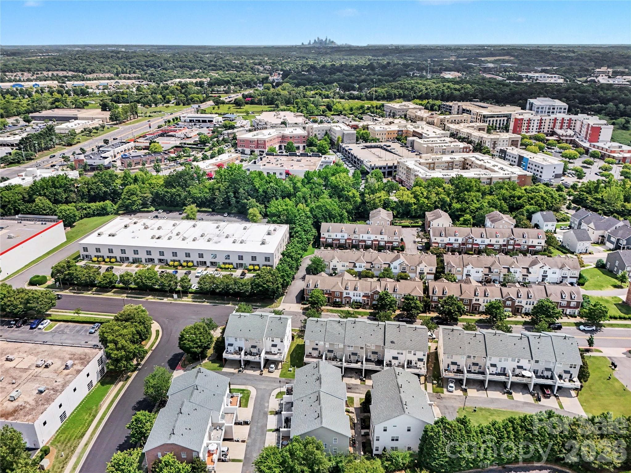 Neighbourhood Aerial View - 2029 Kegsworth Drive, Charlotte