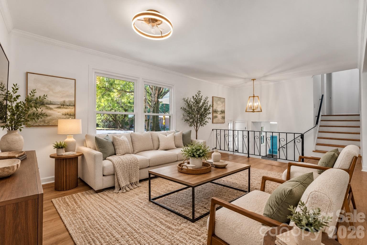 Virtually Staged - 4315 Chandworth Road, Charlotte