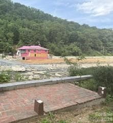View from previous site overlooking village of Chimney Rock - 126 Southside Drive, Chimney Rock
