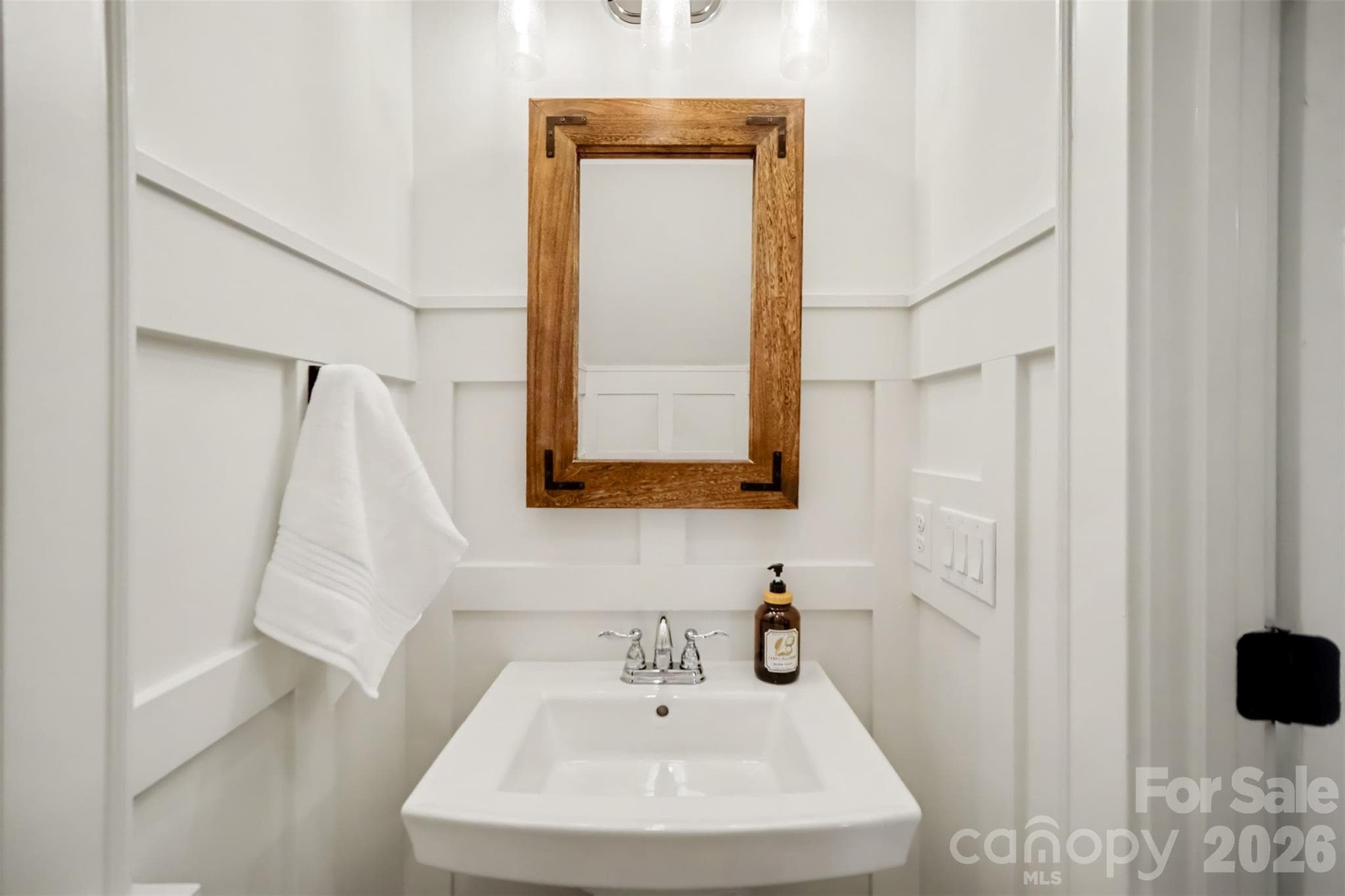 Half bathroom on main level - 206 June Bug Lane, Fort Mill