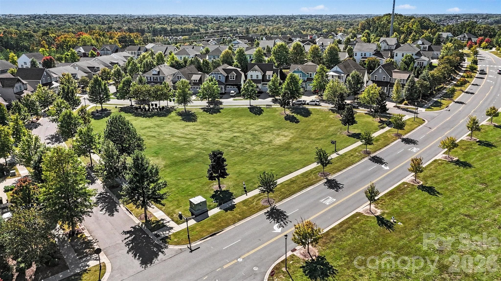 Home is facing one of the community green areas. - 206 June Bug Lane, Fort Mill