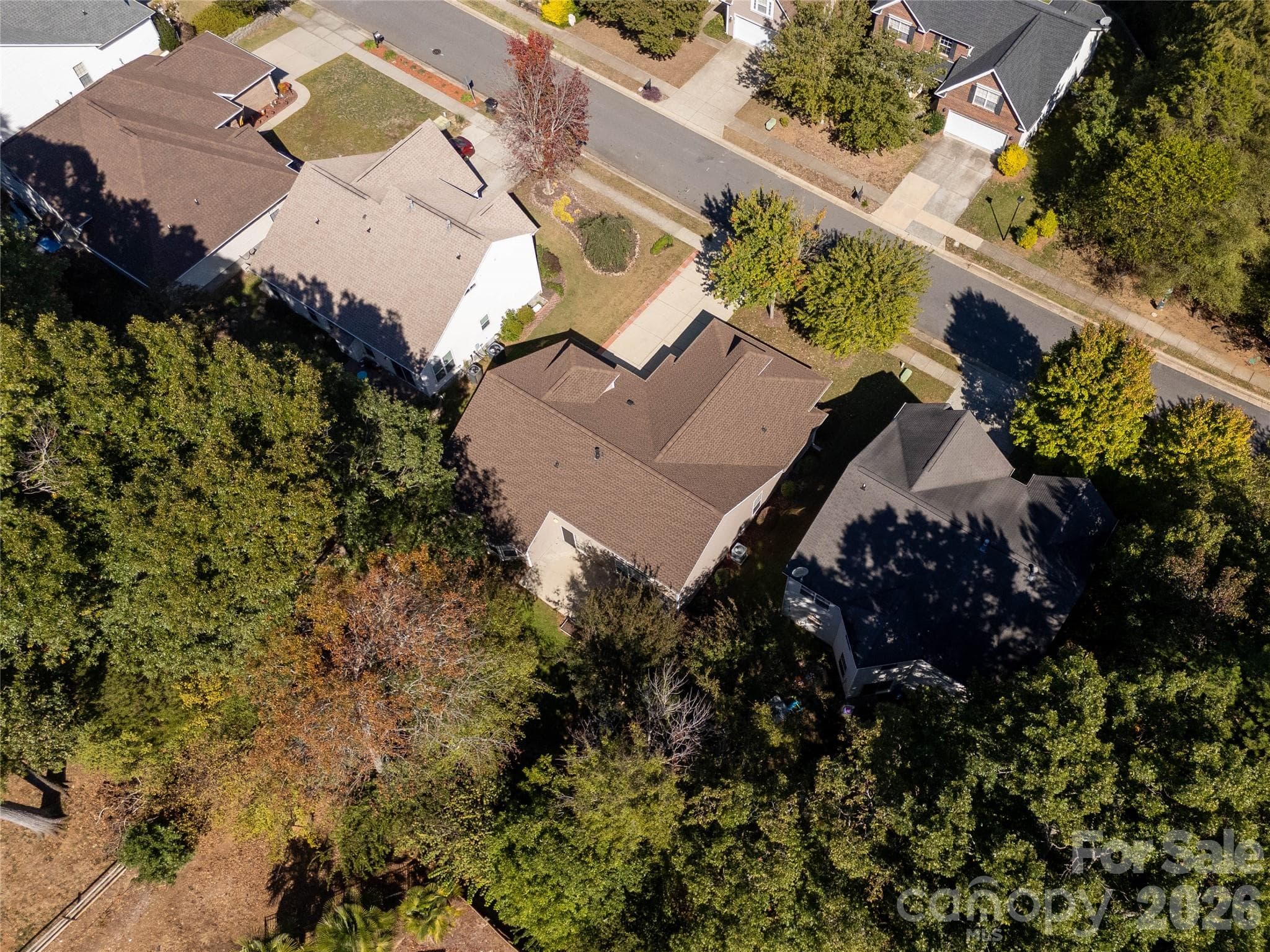 birdseye view - 3820 Planters Watch Drive, Charlotte