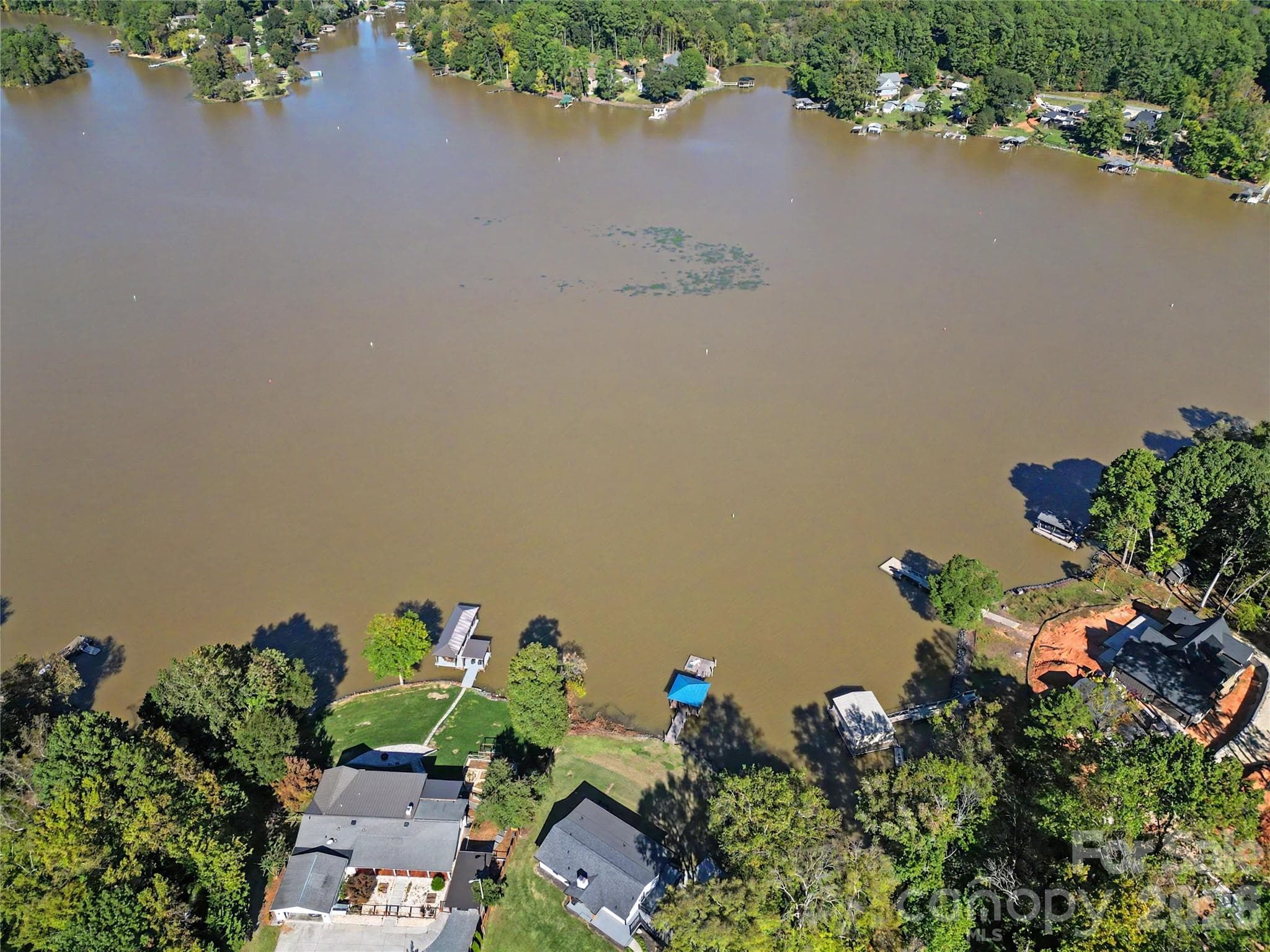 Aerial view of the water - 3121 Lakeside Circle, Belmont