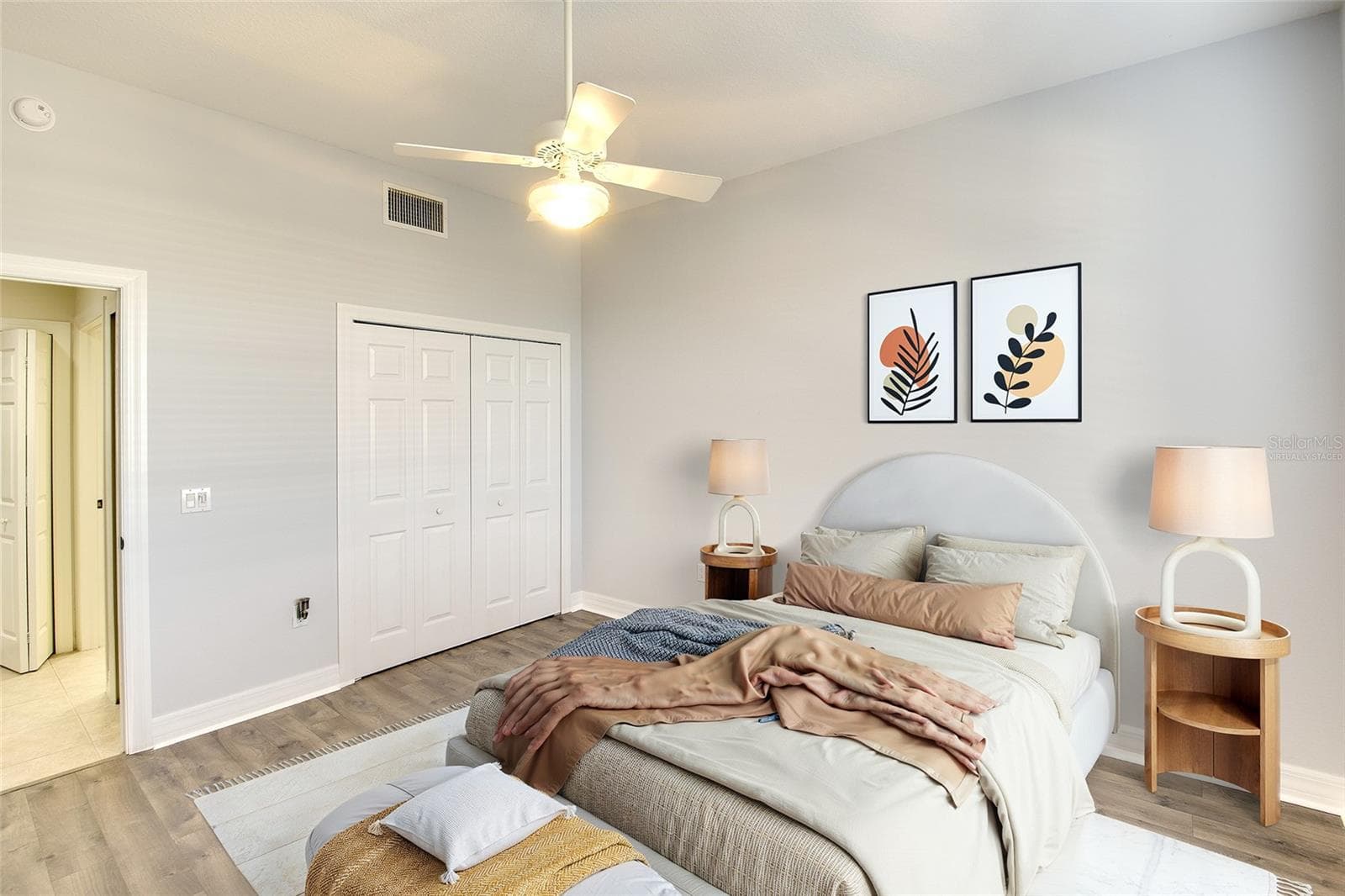 Virtually Staged Secondary Bedroom - 1921 MONTE CARLO DR #603, SARASOTA