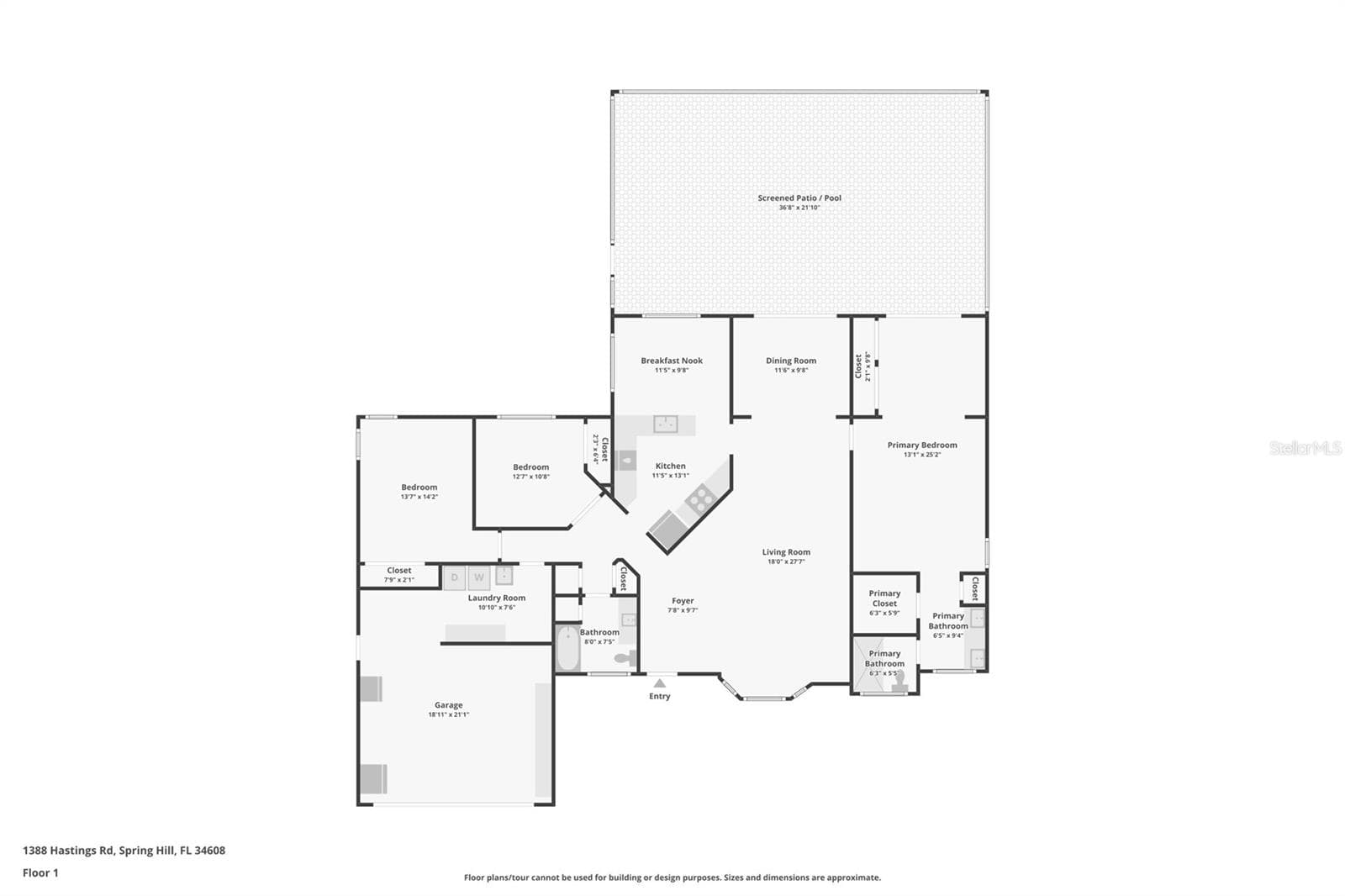 Floor Plan - 1388 HASTINGS RD, SPRING HILL