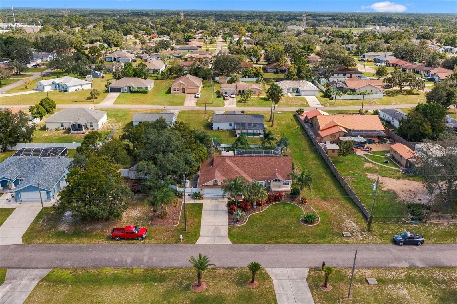 Aerial View - 1388 HASTINGS RD, SPRING HILL