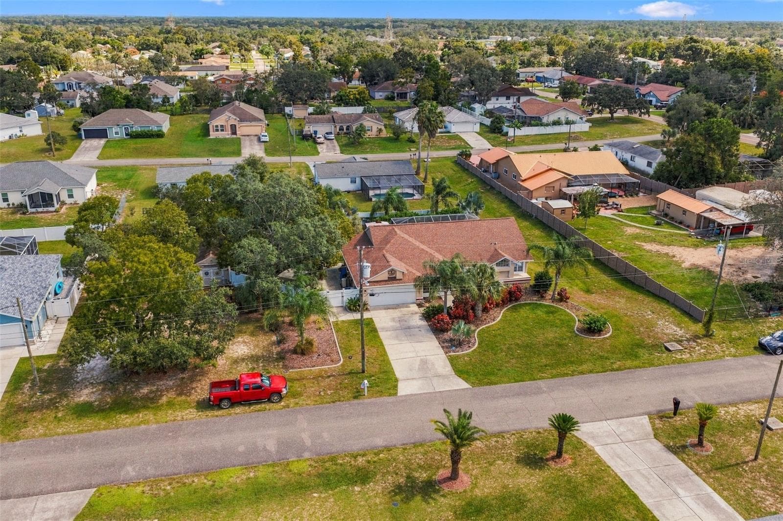 Aerial View - 1388 HASTINGS RD, SPRING HILL