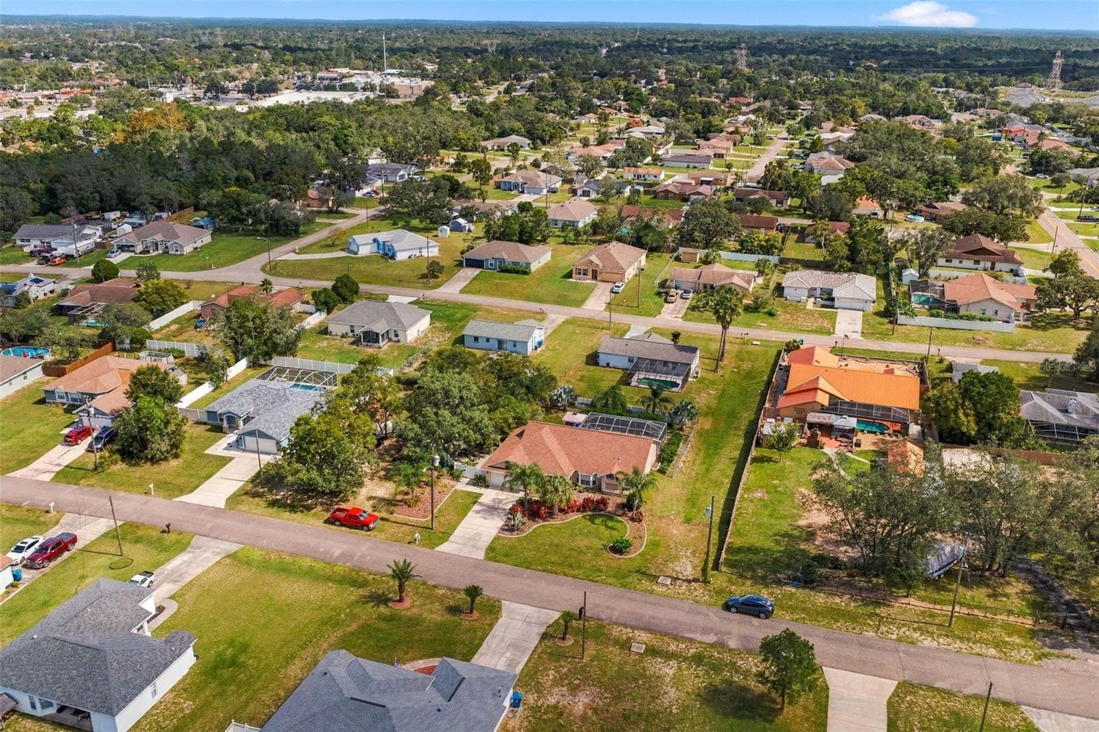 Aerial View - 1388 HASTINGS RD, SPRING HILL