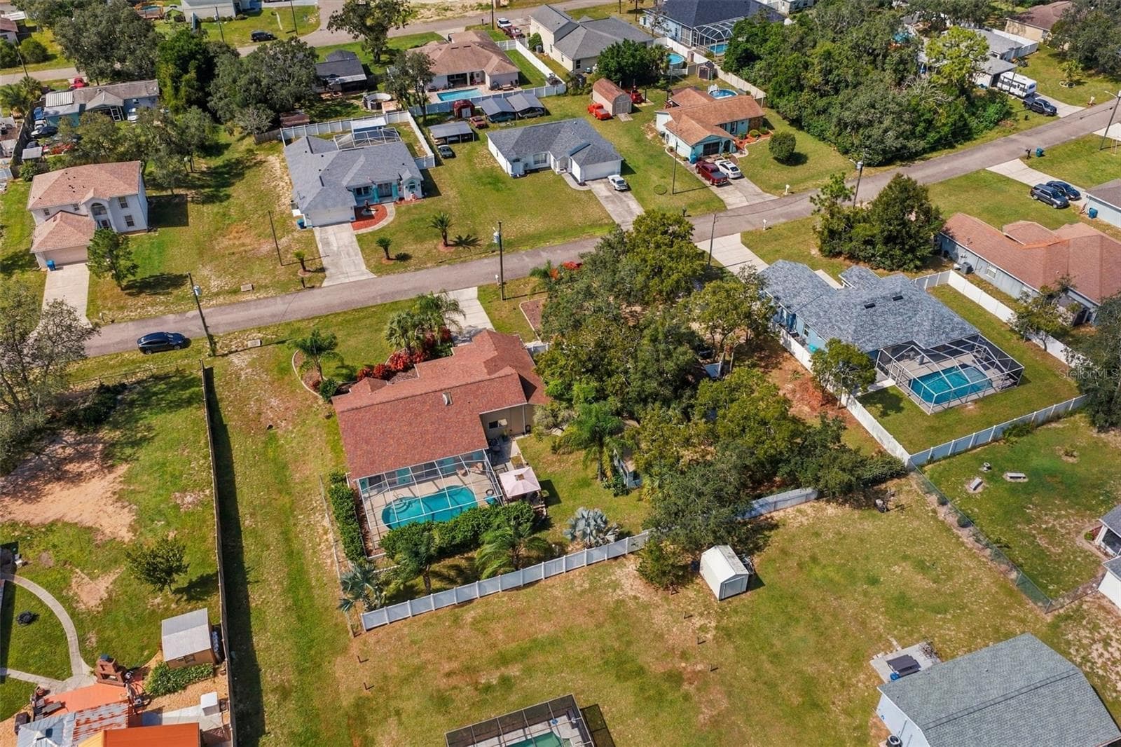 Aerial View - 1388 HASTINGS RD, SPRING HILL