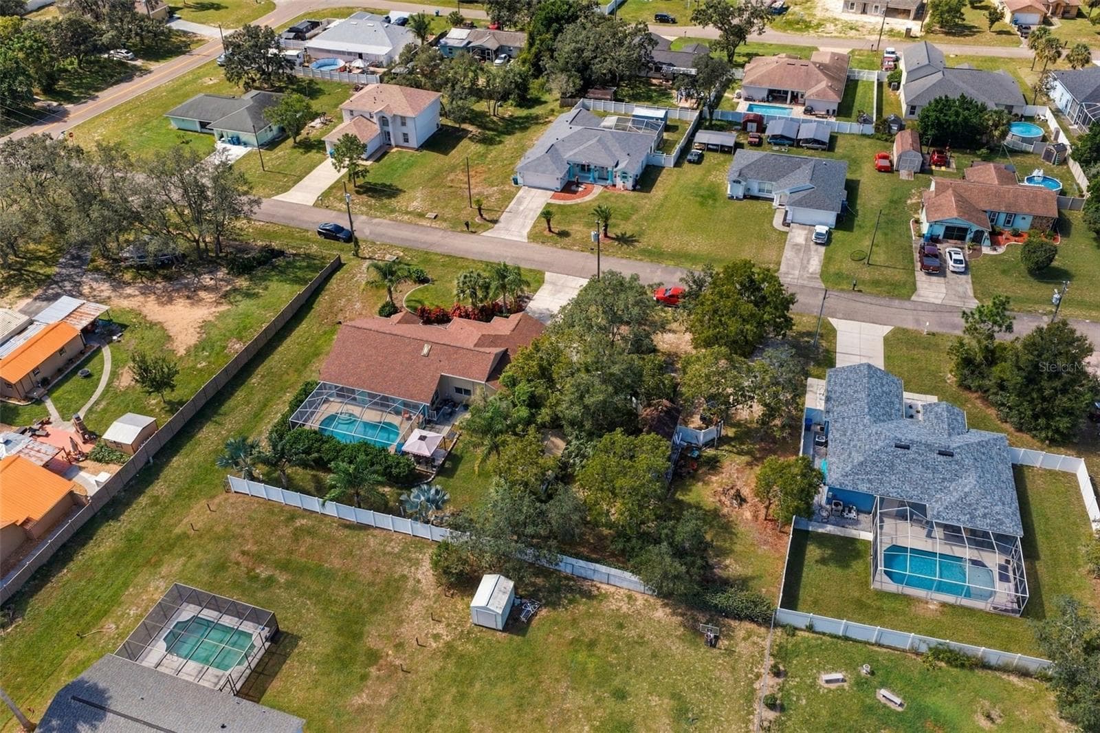 Aerial View - 1388 HASTINGS RD, SPRING HILL