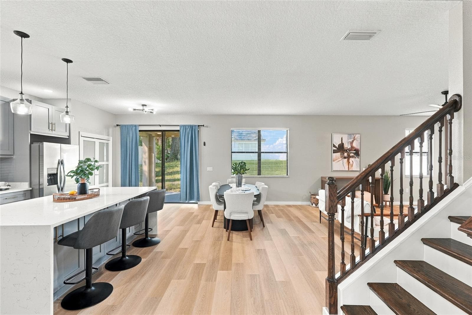 Open Concept Kitchen/Dining/Living - 1306 GARDEN STONE LN, BRANDON