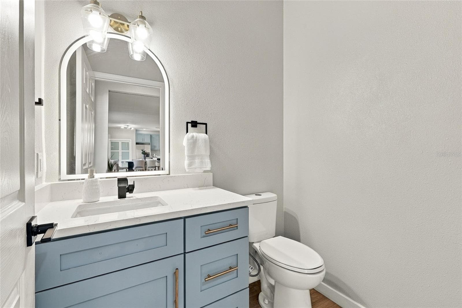 Downstairs Half Bath - 1306 GARDEN STONE LN, BRANDON