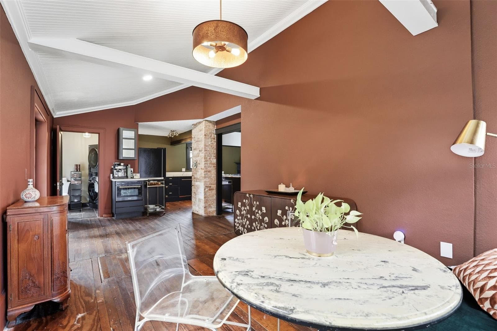 Second Living or Formal Dinning towards Guest Bath/laundry - 1510 WASHINGTON AVE, EUSTIS