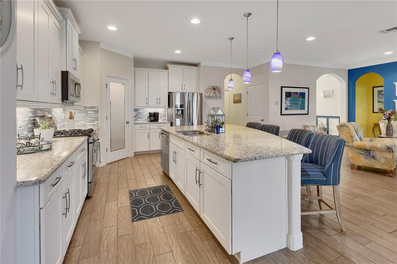 Loads of counter space for preparing and serving - 126 MYRTLEBERRY LN, DELAND