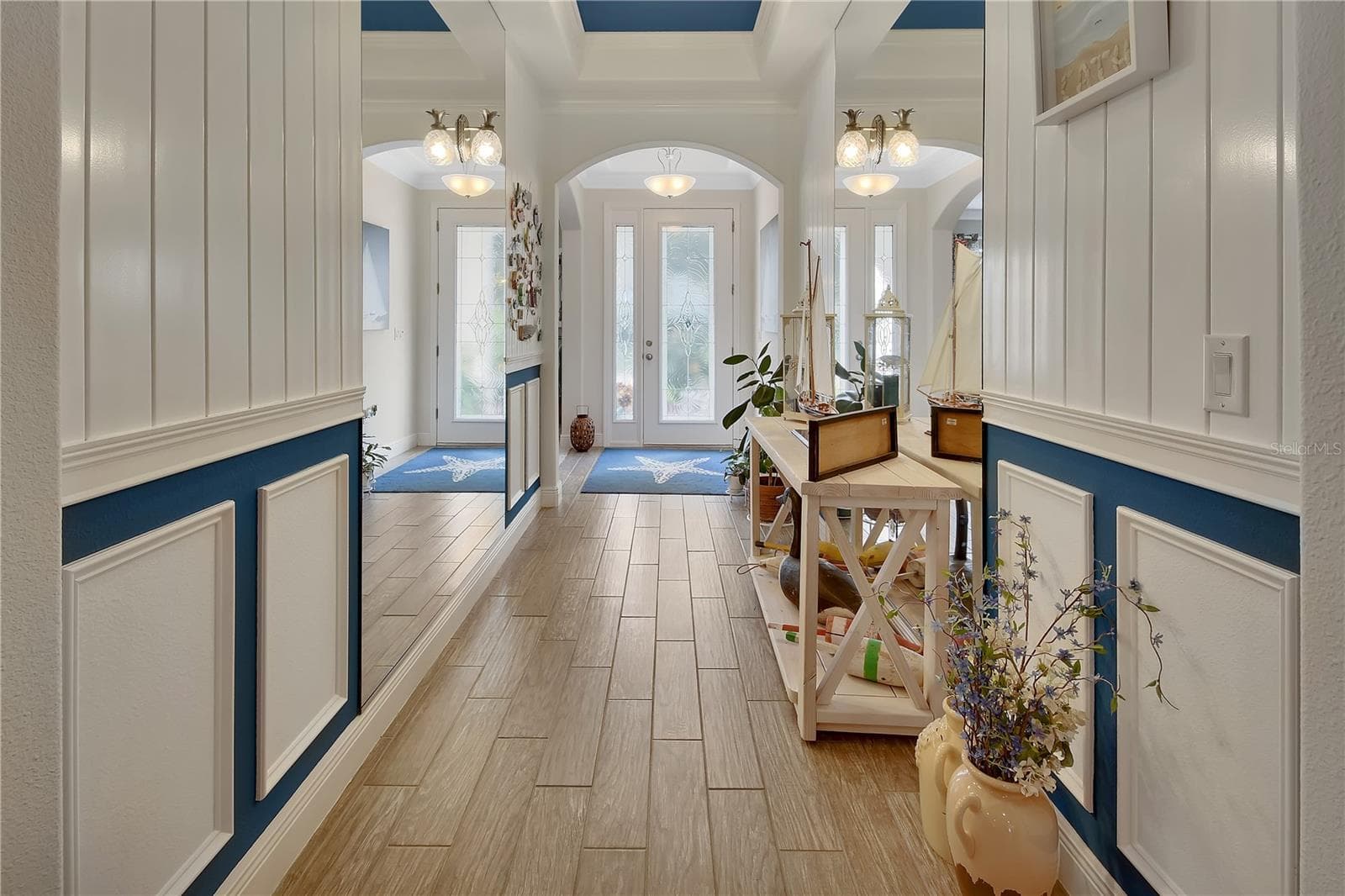 Foyer hallway to Office - 126 MYRTLEBERRY LN, DELAND