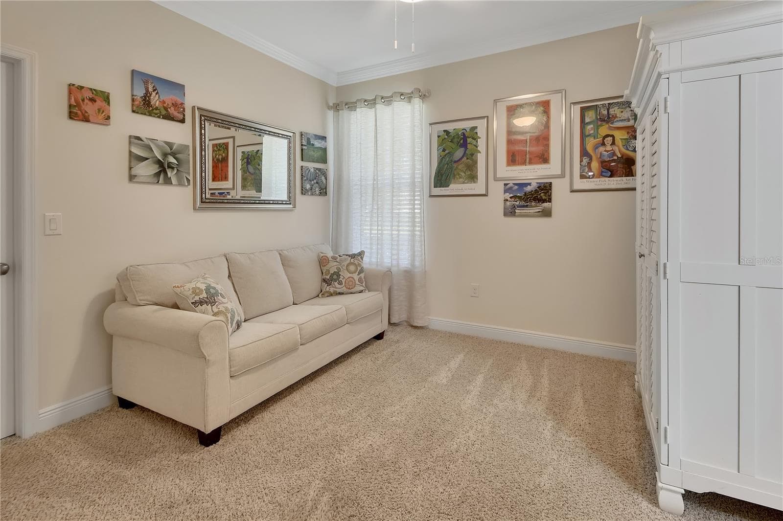Bedroom 3 with walk-in closet - 126 MYRTLEBERRY LN, DELAND