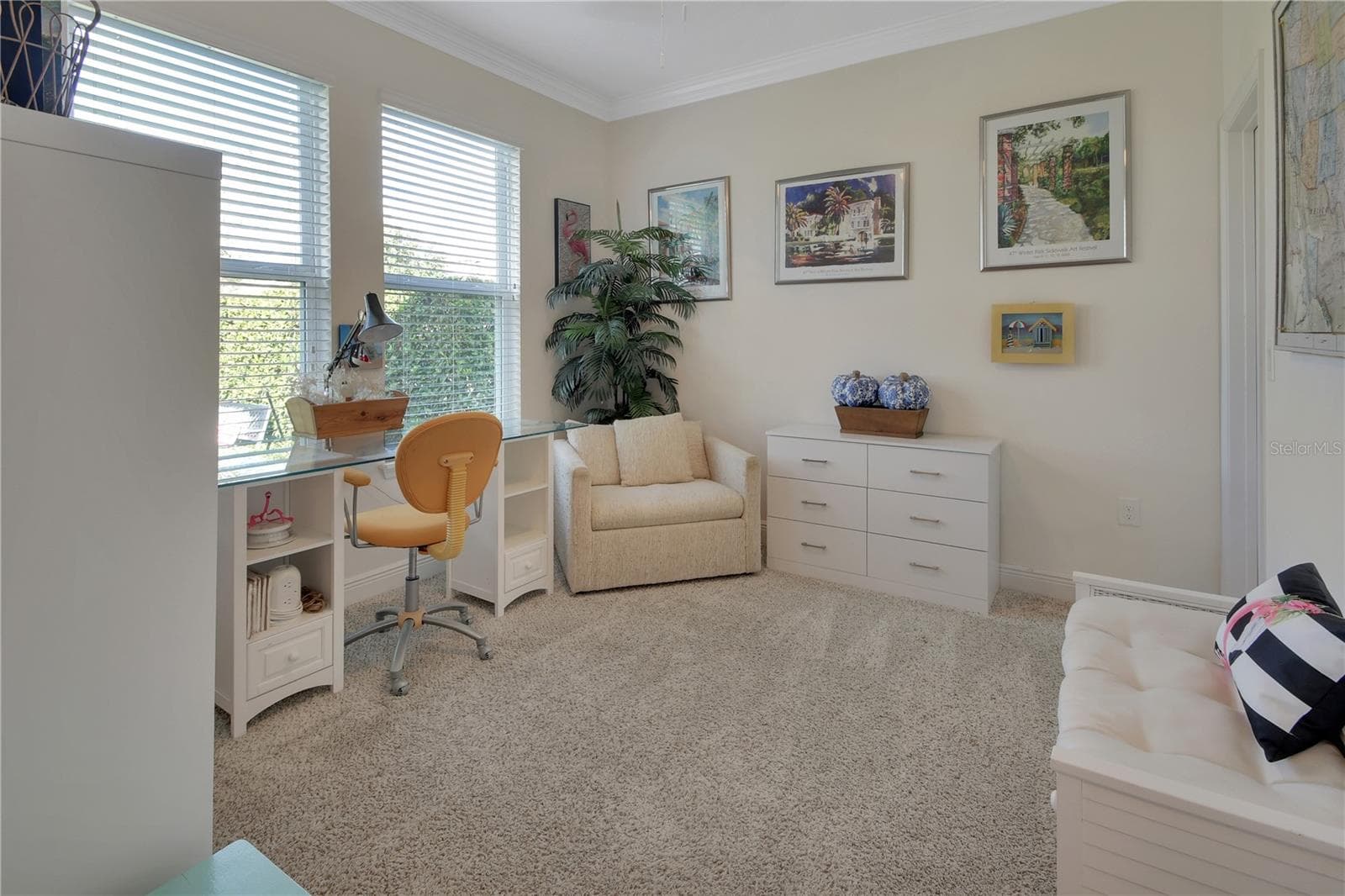 Bedroom 4 with walk-in closet - 126 MYRTLEBERRY LN, DELAND