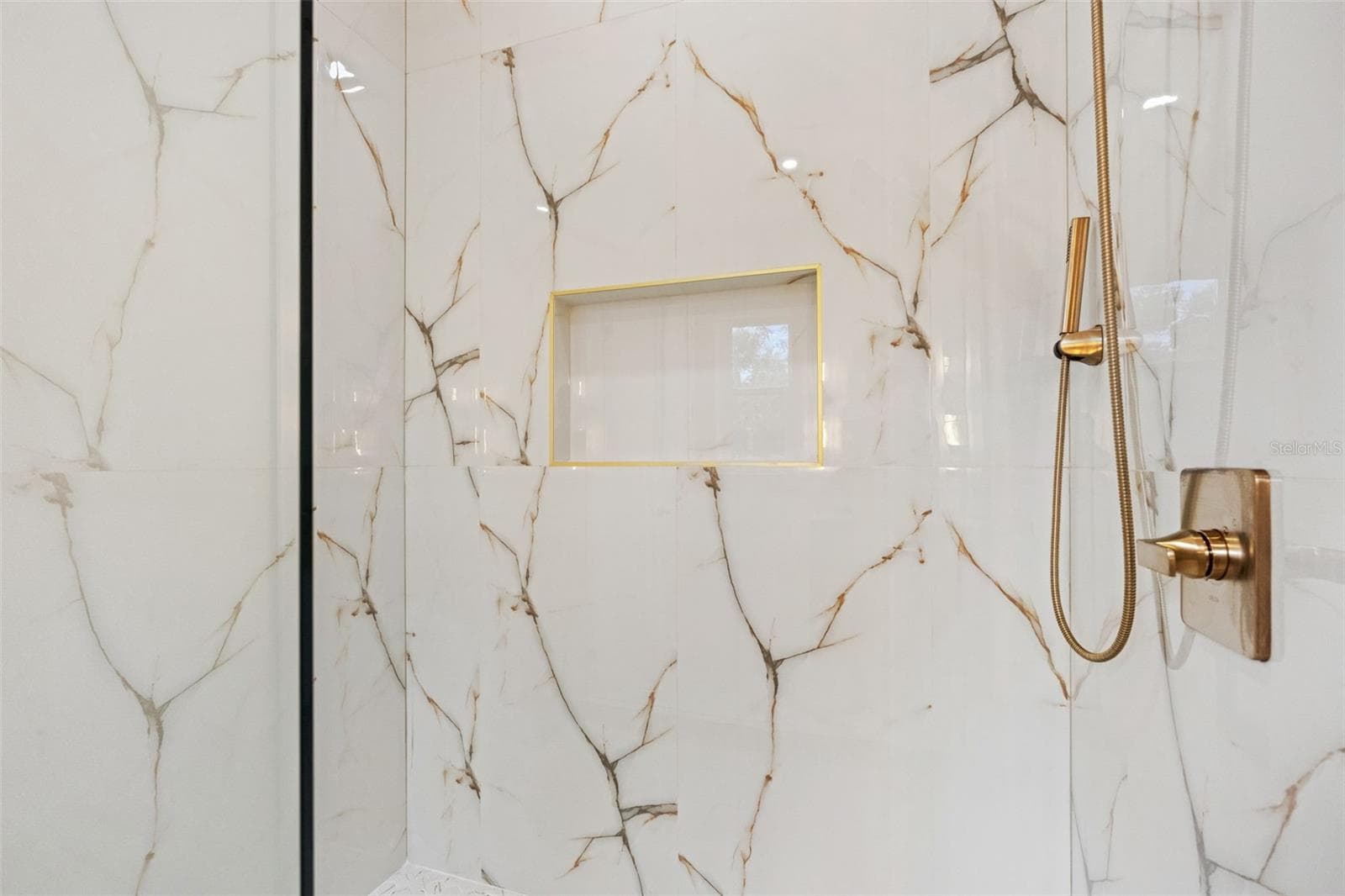 frameless glass shower - 10144 HODSON PL, SEMINOLE
