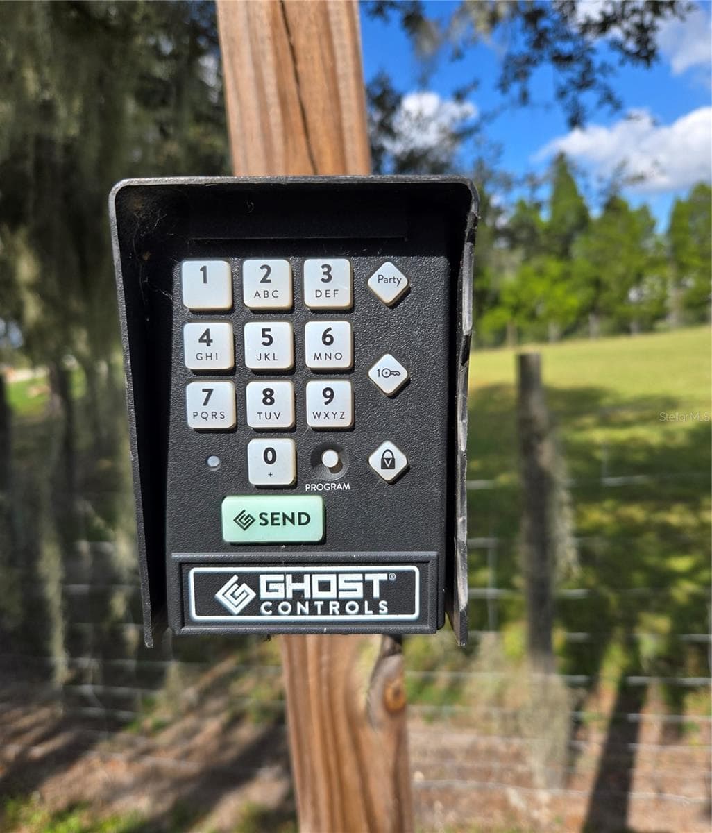 Key Pad to Gate - 1038 BROOKE RD, FORT MEADE