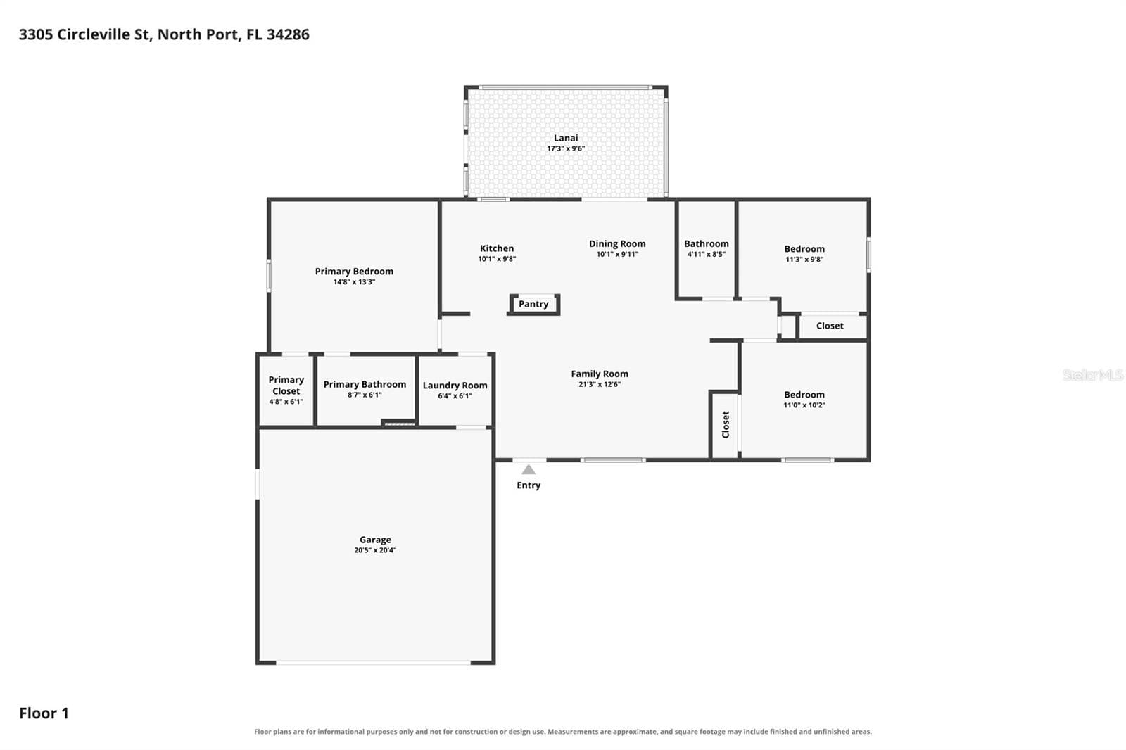 Single Family Residence at 3305 CIRCLEVILLE ST, NORTH PORT, photo 2 of 53