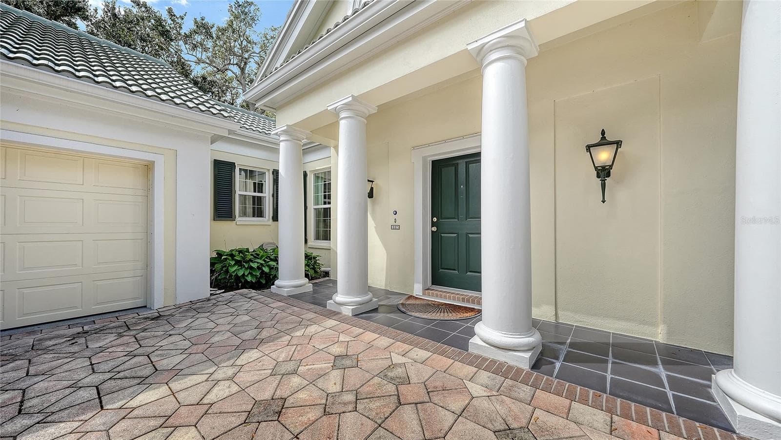 Stately Pillared Entrance - 227 SAINT JAMES PARK, OSPREY