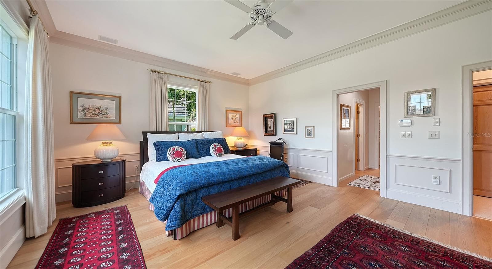 Primary Suite with IMPACT WINDOWS & Engineered Hardwood Flooring - 227 SAINT JAMES PARK, OSPREY