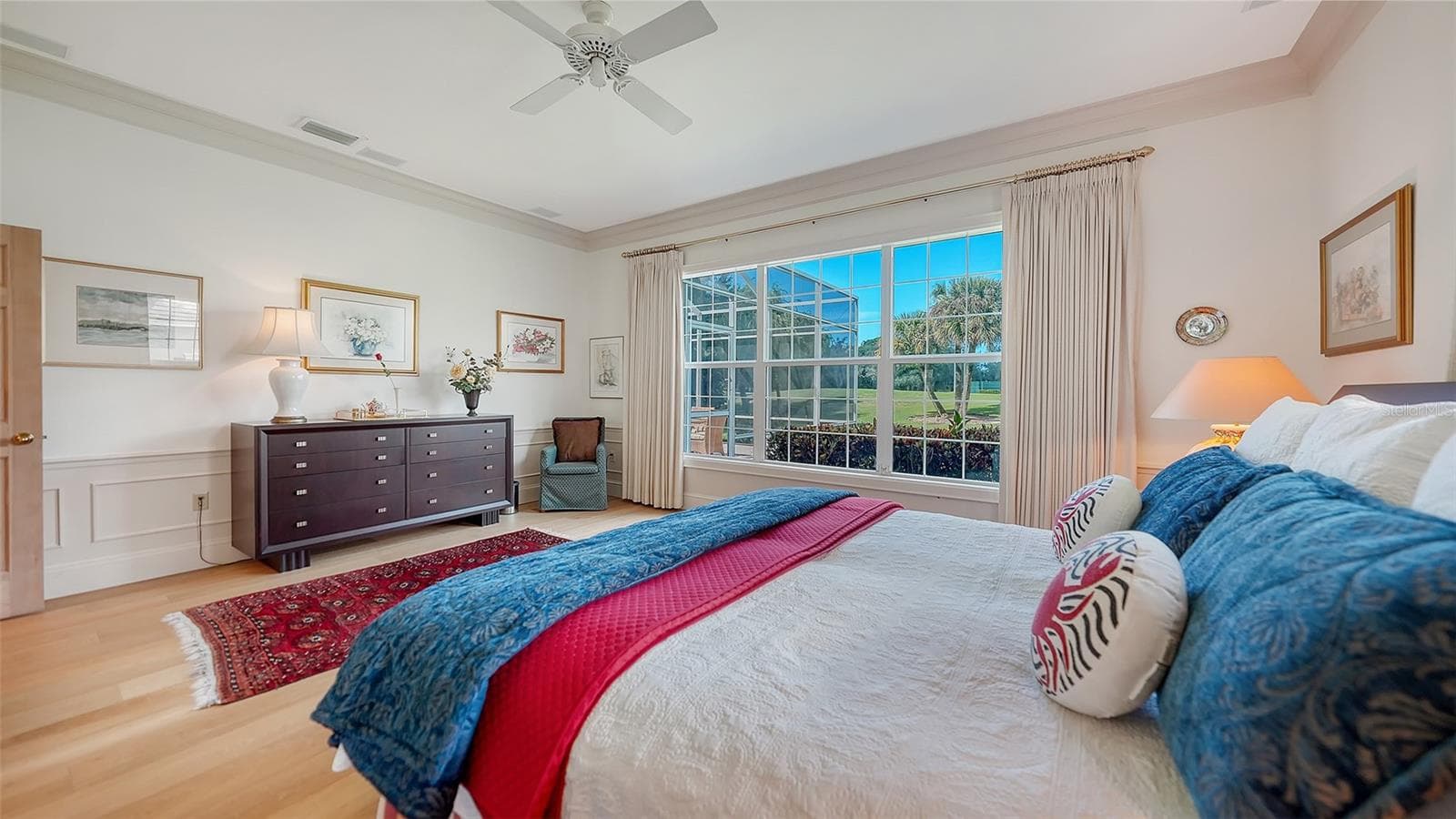 Primary Suite with IMPACT WINDOWS & Engineered Hardwood Flooring - 227 SAINT JAMES PARK, OSPREY