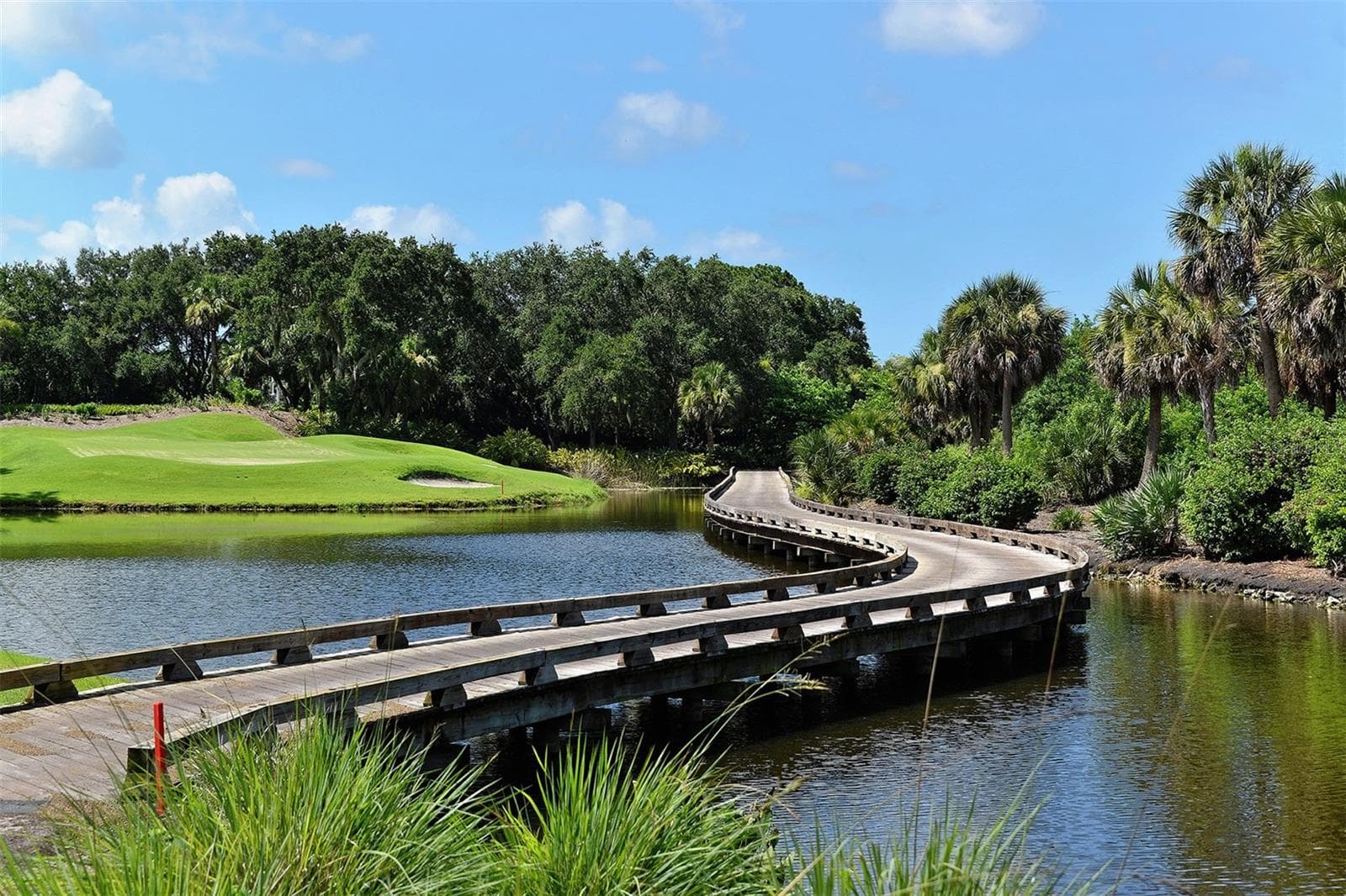 Golf Cart Bridge at THE OAKS - 227 SAINT JAMES PARK, OSPREY