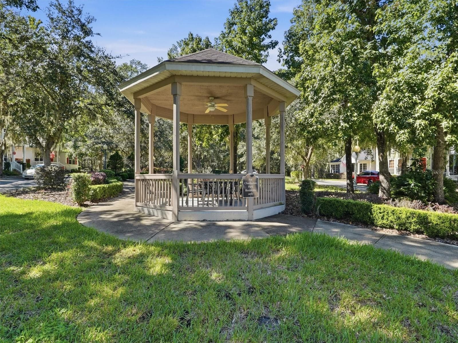 Charleston Park Gazebo located across the street from house. - 11644 NW 18TH PL, GAINESVILLE