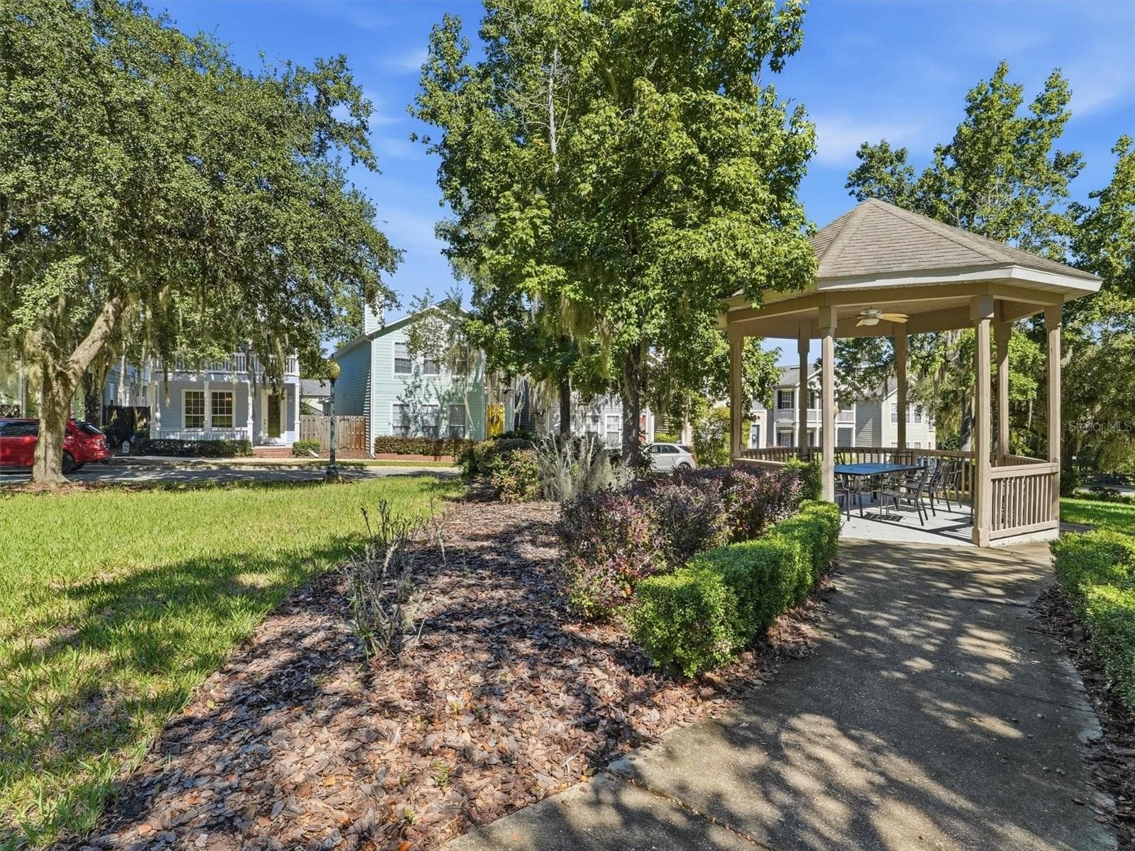 Charleston Park Gazebo located across the street from house. - 11644 NW 18TH PL, GAINESVILLE