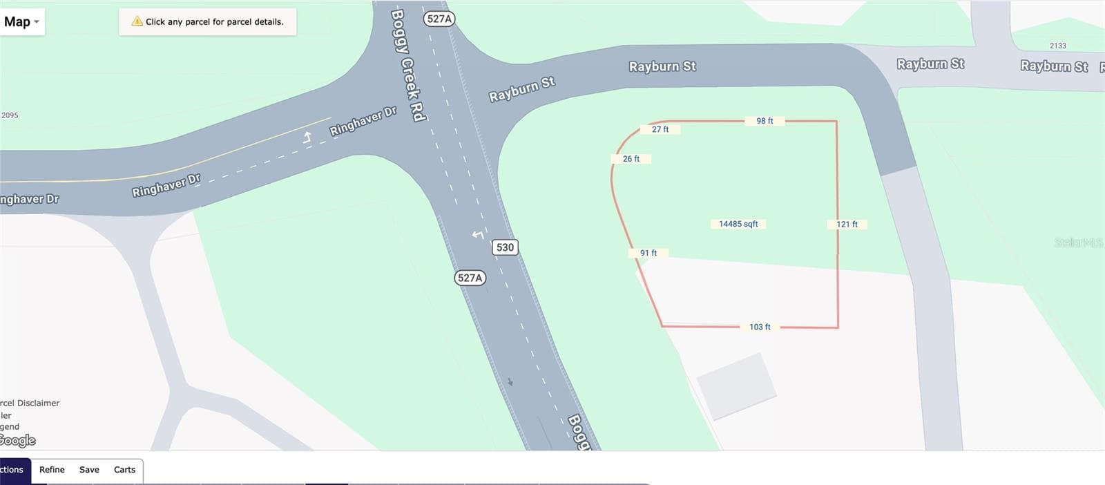 Land at 2100 RAYBURN ST, ORLANDO, photo 3 of 6
