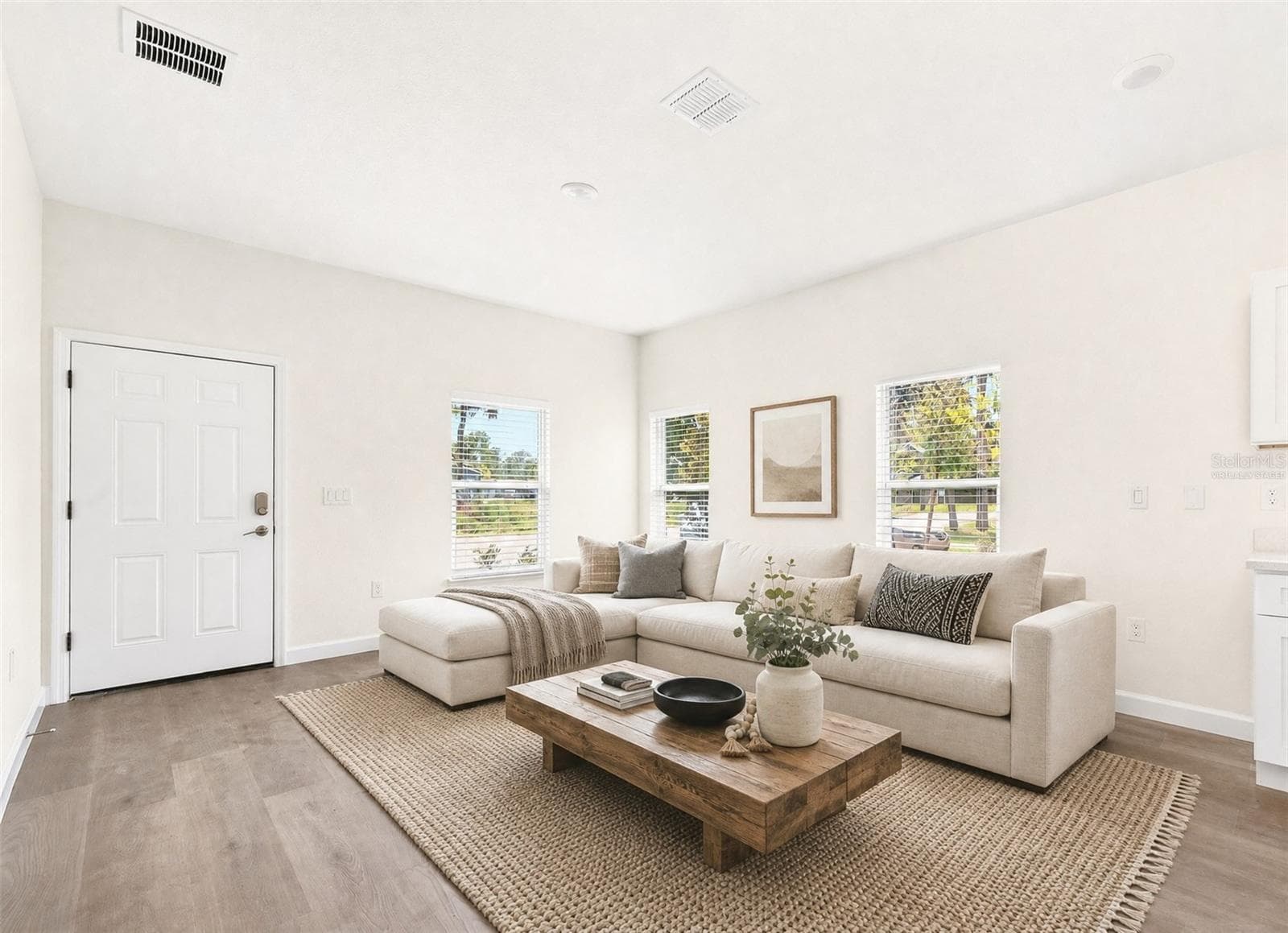 Light, bright open concept living. Virtually Staged. - 702 LUCKY ST, TITUSVILLE