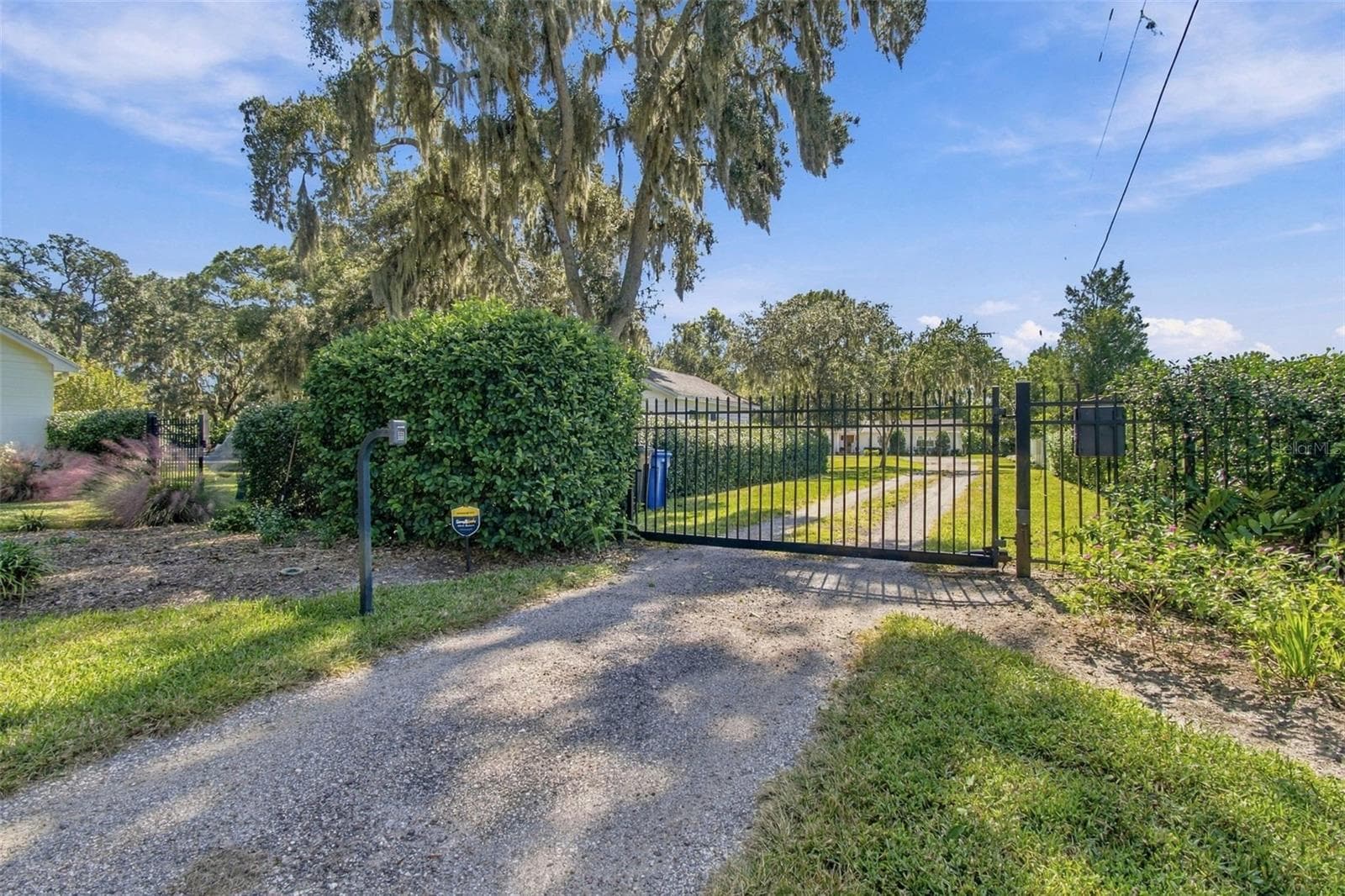 Private Gated Entrance to Property - 9450 ROBERTS RD, ODESSA