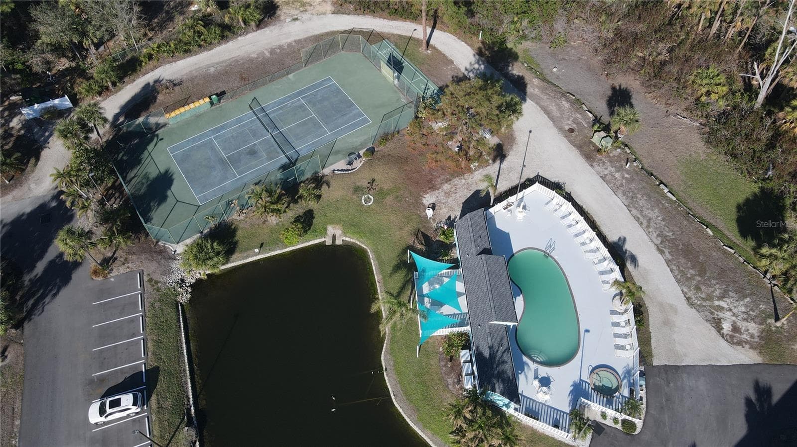 View Of Tennis Courts And Heated Pool/Spa! - 1401 S MCCALL RD #B-306, ENGLEWOOD