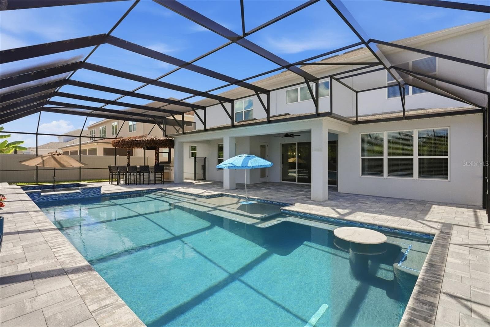 Resort style outdoor living area added in 2025 - 1552 MYRTLE OAKS TRL, OVIEDO