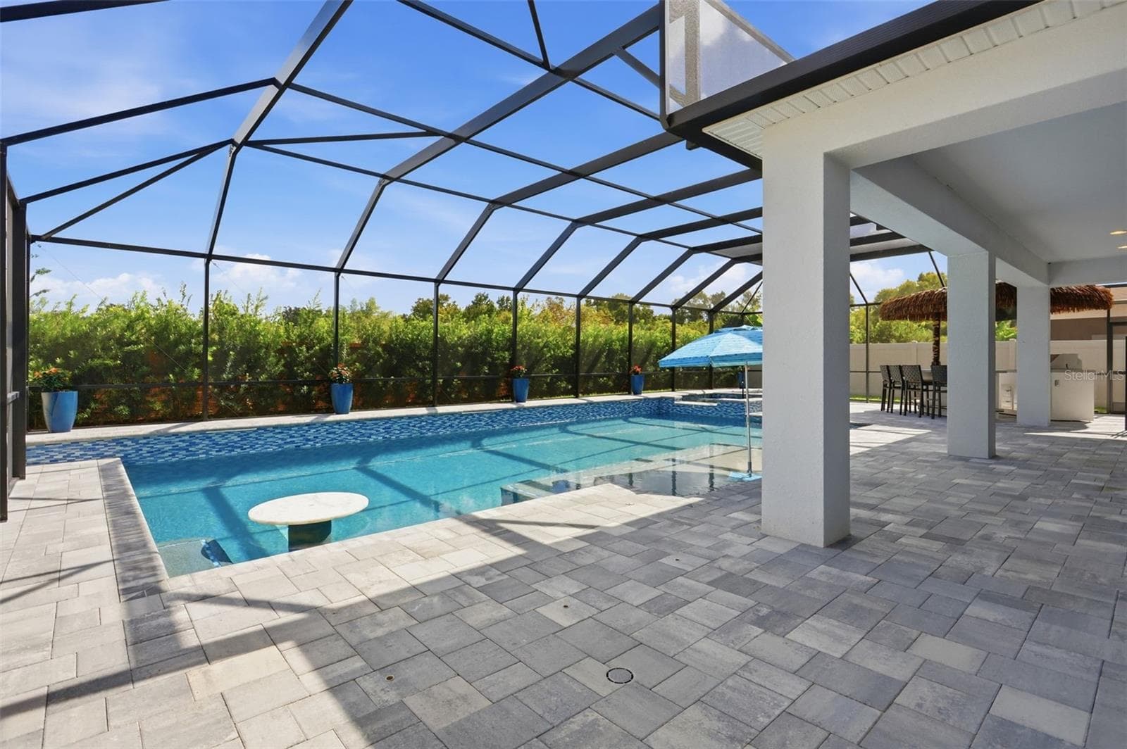 53'X36' screened pool and lanai - 1552 MYRTLE OAKS TRL, OVIEDO