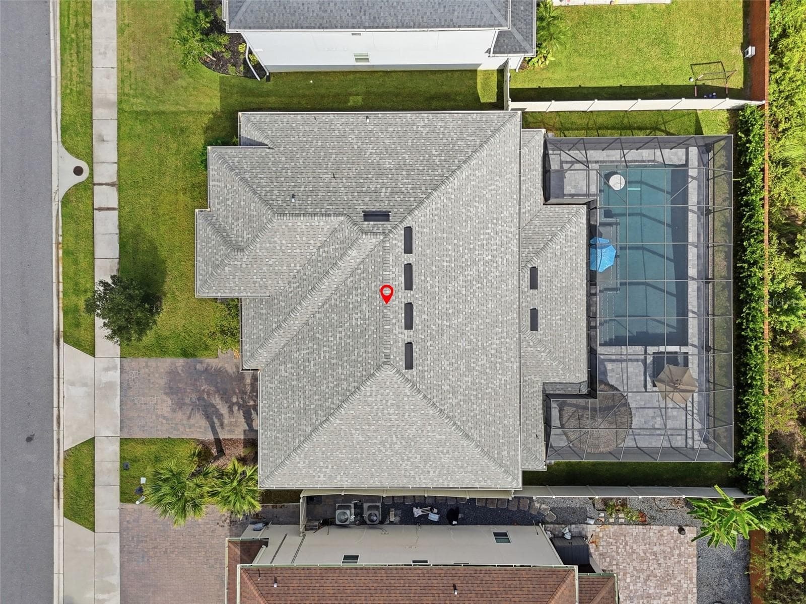 Overhead view - 1552 MYRTLE OAKS TRL, OVIEDO