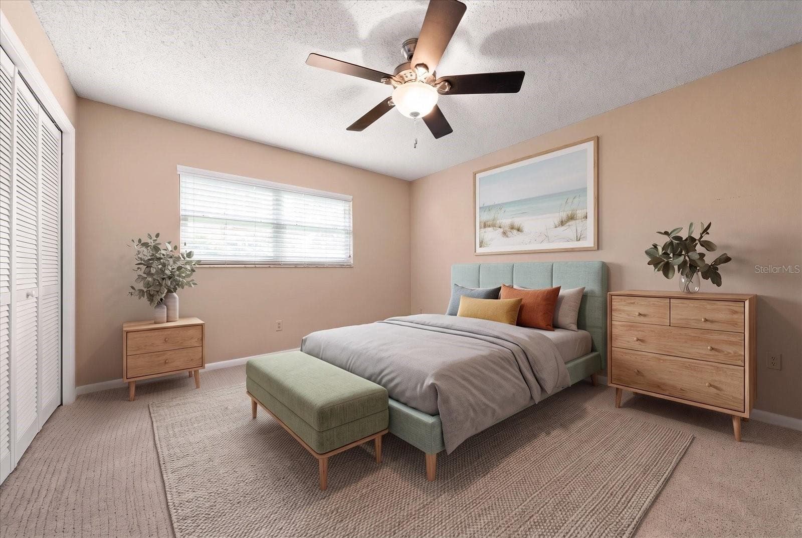 Bedroom 2 is large and bright and private. - 1105 DEER RUN PL, VALRICO