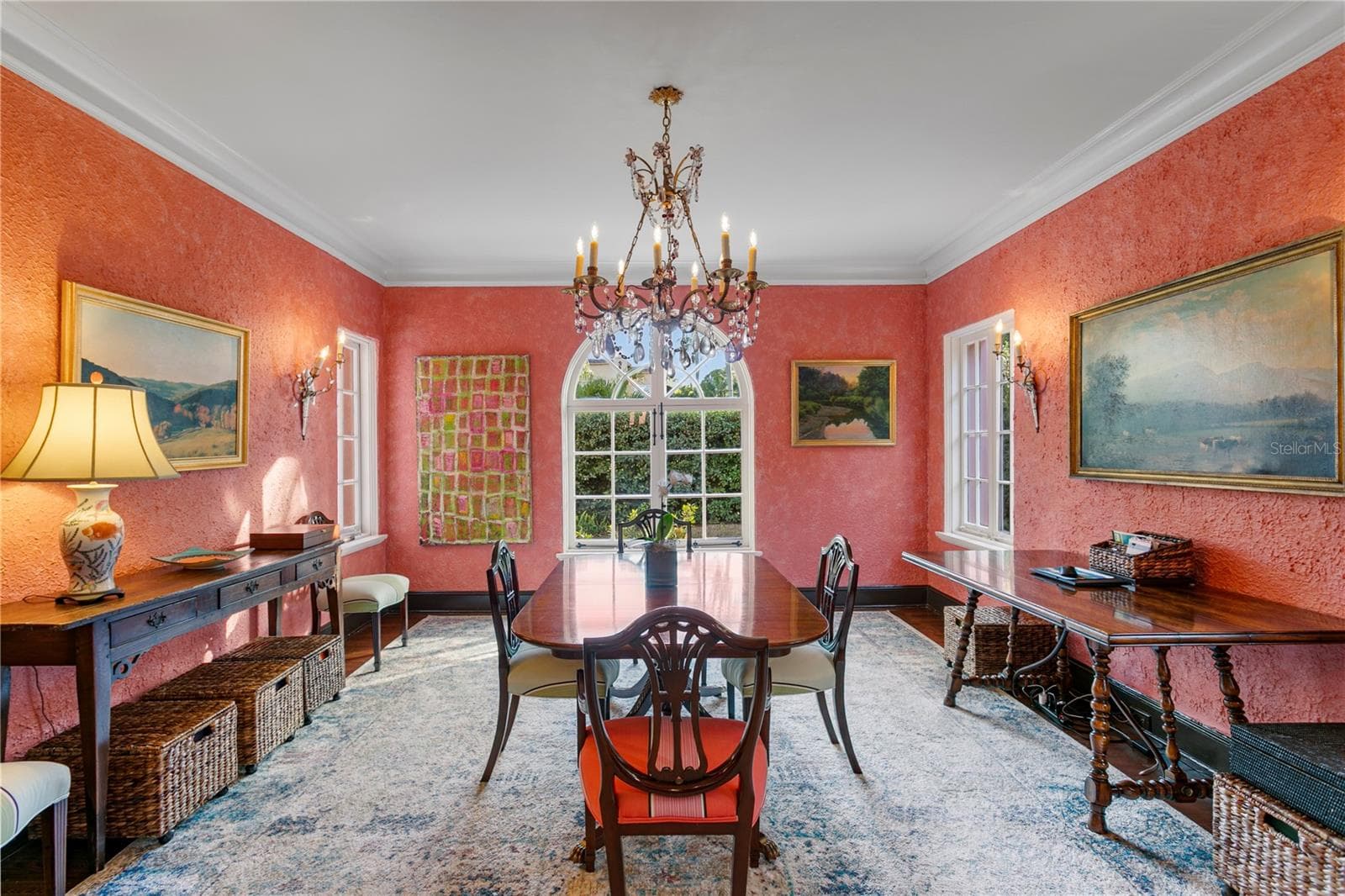 Elegant and sun-filled Dining Room. - 7211 3RD AVE S, ST PETERSBURG