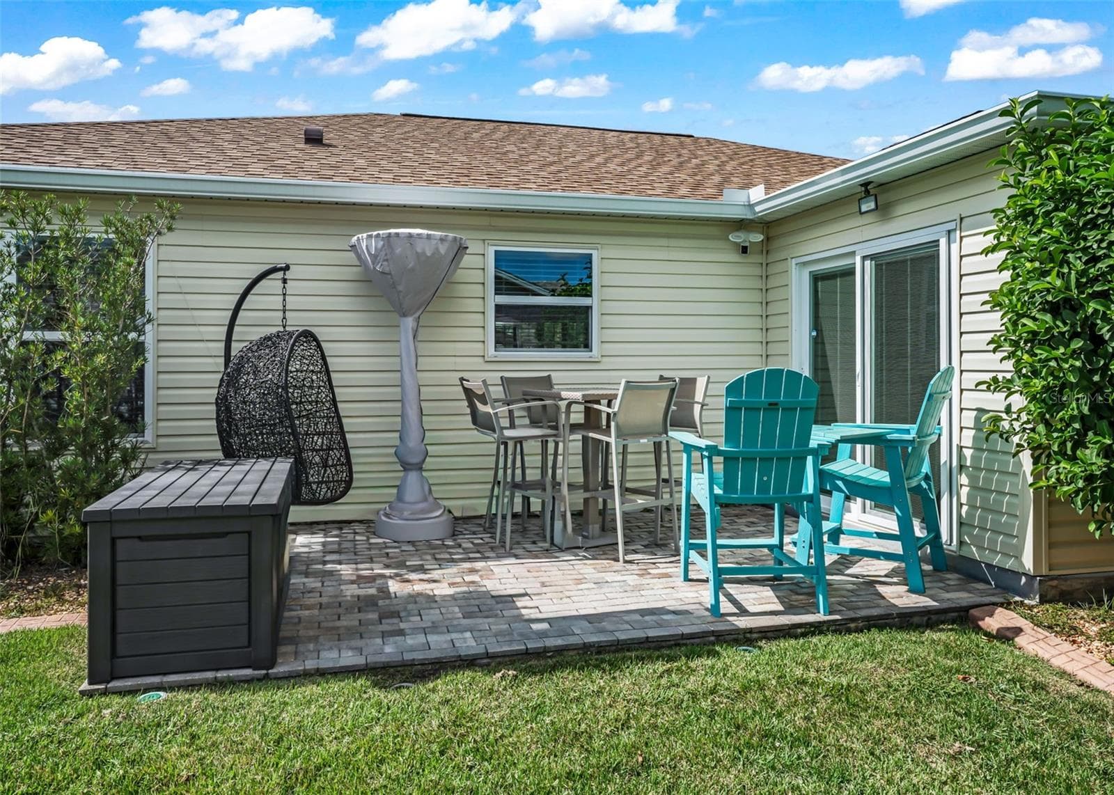 Rear Patio - 3229 DRESSENDORFER DR, THE VILLAGES