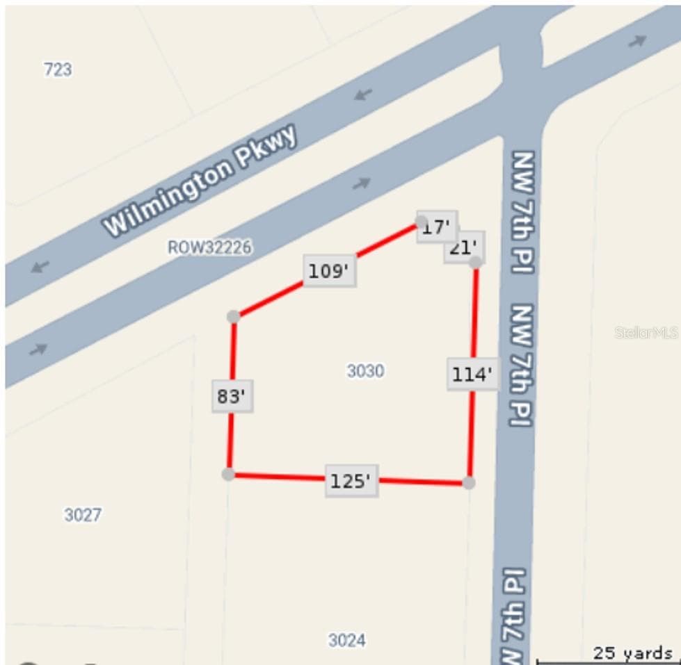 Land at 3030 NW 7TH PL, CAPE CORAL, photo 5 of 12