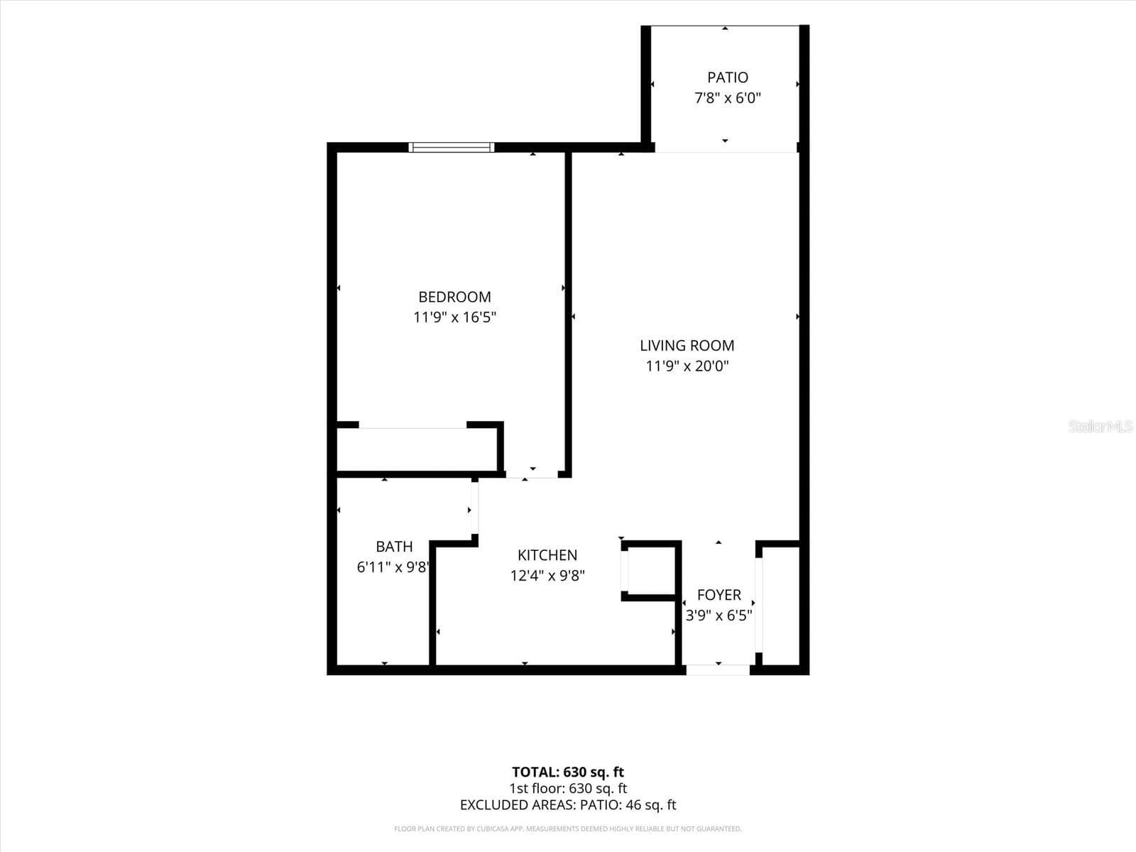 Floorplan - 10365 PARADISE BLVD #5, TREASURE ISLAND