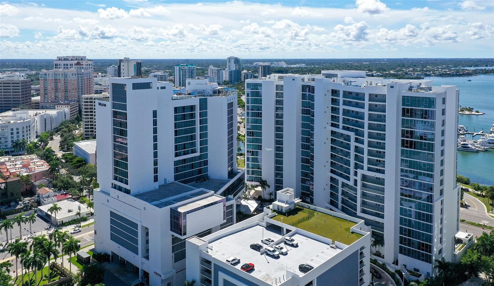 Enjoy sweeping panoramic views of Sarasota’s vibrant downtown skyline. - 1155 N GULFSTREAM AVE #207, SARASOTA