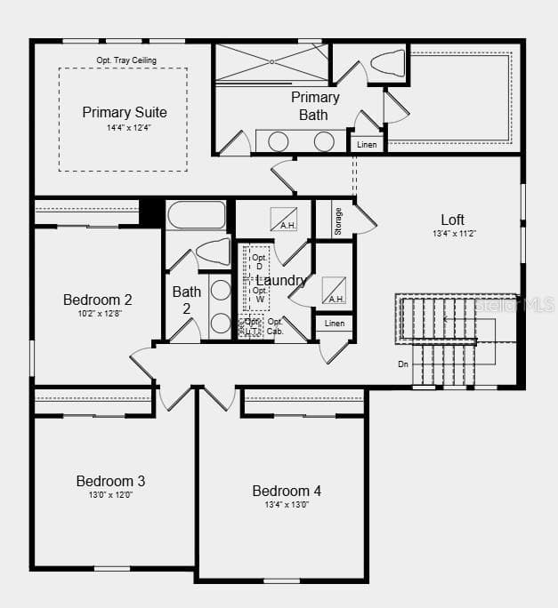 Additional Highlights Include: shower only at first floor bath, whole house 8' interior doors, whole house baseboard upgrade, and pre-plumbed for future laundry sink. - 3020 PARAPET TERRACE PL, PLANT CITY