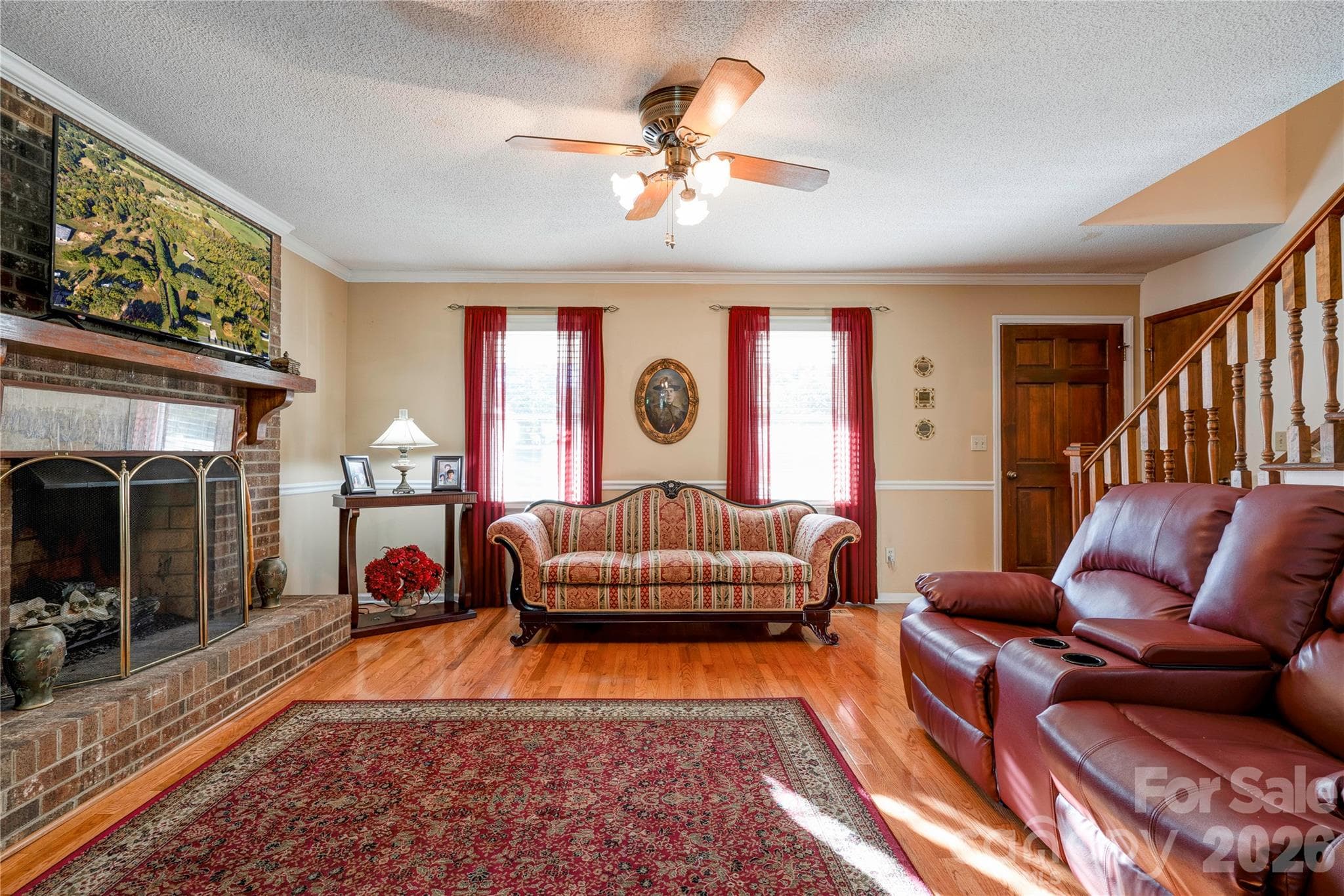 Living Room - 1550 Burke Road, Shelby