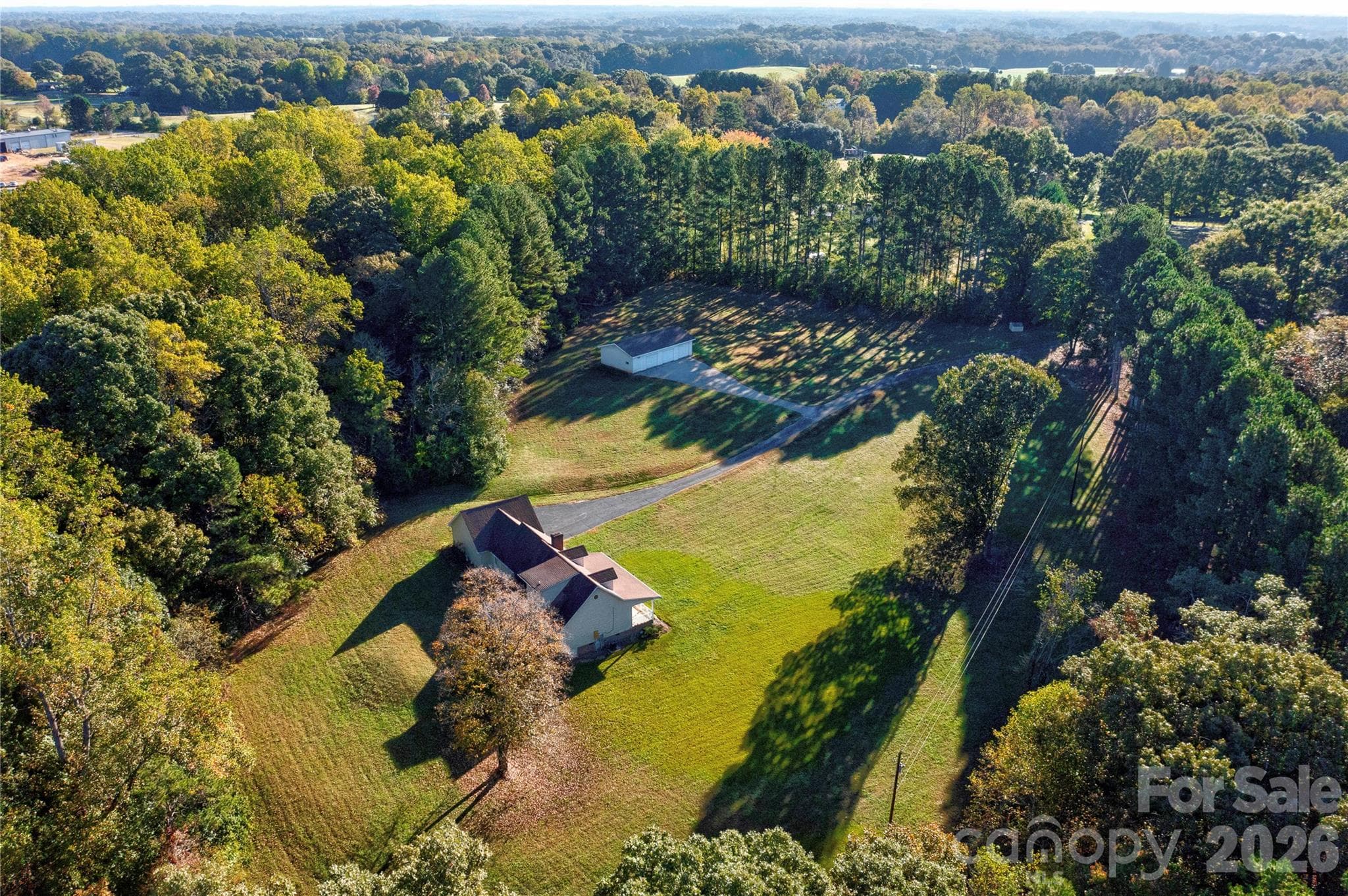 Aerial - 1550 Burke Road, Shelby