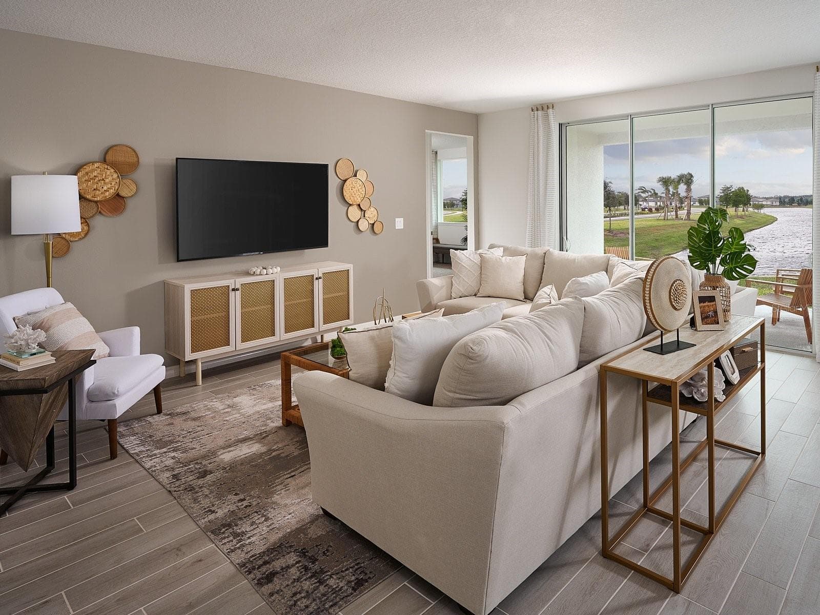 Discover the space and flexibility you've been searching for in Salt Meadows. This thoughtfully designed floorplan features four spacious bedrooms and three full baths, offering plenty of room for family, guests, or a private home office. At the heart of the home, the open-concept kitchen flows seamlessly into the dining area and great room, creating a welcoming environment perfect for entertaining and everyday living. Designed with both comfort and convenience in mind, this home offers versatile living spaces, a functional layout, and the ideal setting for making lasting memories with family and friends. - 3312 ORCHARD LOOP, BARTOW
