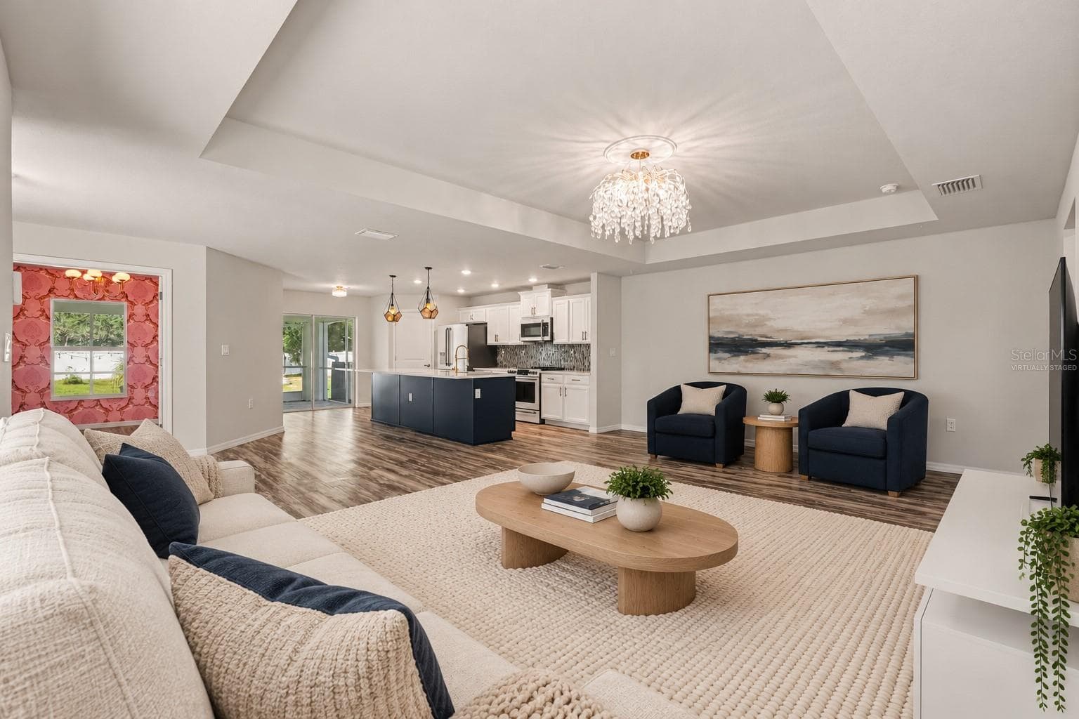 Virtually staged - 7451 BLACKBIRD AVE, WEEKI WACHEE