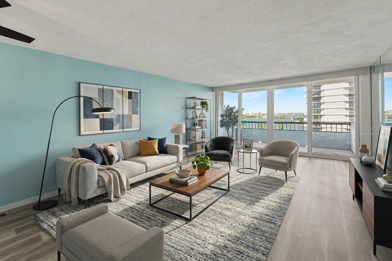 Virtually Staged - 30 TURNER ST #806, CLEARWATER